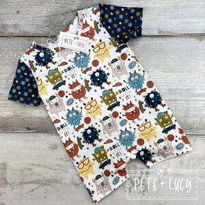 NWT Monster Mash Romper